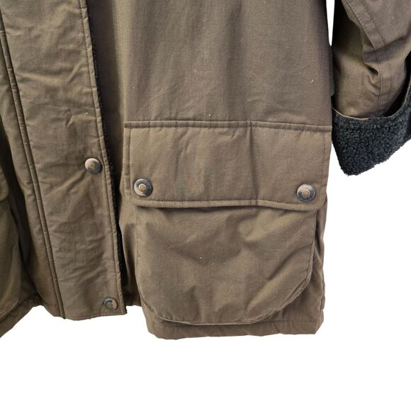 NWT Olsen Sherpa Fleece Lined Utility Barn Jacket Size 42/US XL/2XL - Picture 7 of 8